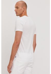 Polo Ralph Lauren T-shirt (3-pack) męski kolor biały gładki. Okazja: na co dzień. Typ kołnierza: polo. Kolor: biały. Materiał: dzianina. Wzór: gładki. Styl: casual