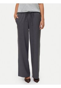 Vero Moda Spodnie materiałowe Milly 10331924 Szary Wide Leg. Kolor: szary. Materiał: syntetyk