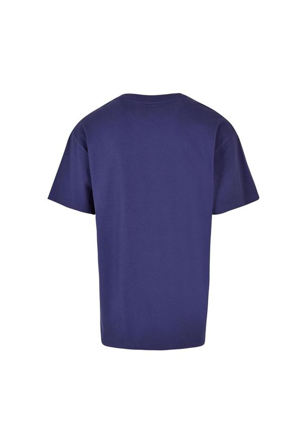 BUILD YOUR BRAND - Ponadwymiarowa Koszulka Dla Dorosłych Unisex Heavyweight. Kolor: niebieski