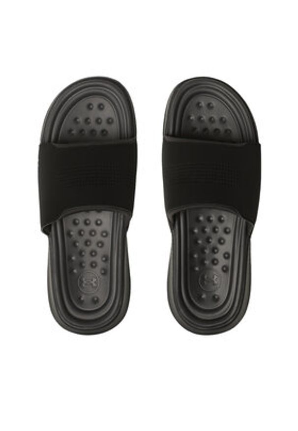 Under Armour Klapki Ua U Ansa Elevate Sl 3025044-001 Czarny. Kolor: czarny. Materiał: skóra
