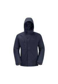Kurtka zimowa męska Jack Wolfskin Troposphere Ins. Kolor: niebieski. Sezon: zima