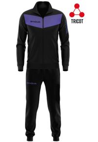 Givova - Dres Visa Triacetato 4S. Kolor: fioletowy, wielokolorowy, czarny. Materiał: dresówka. Sport: piłka nożna #2