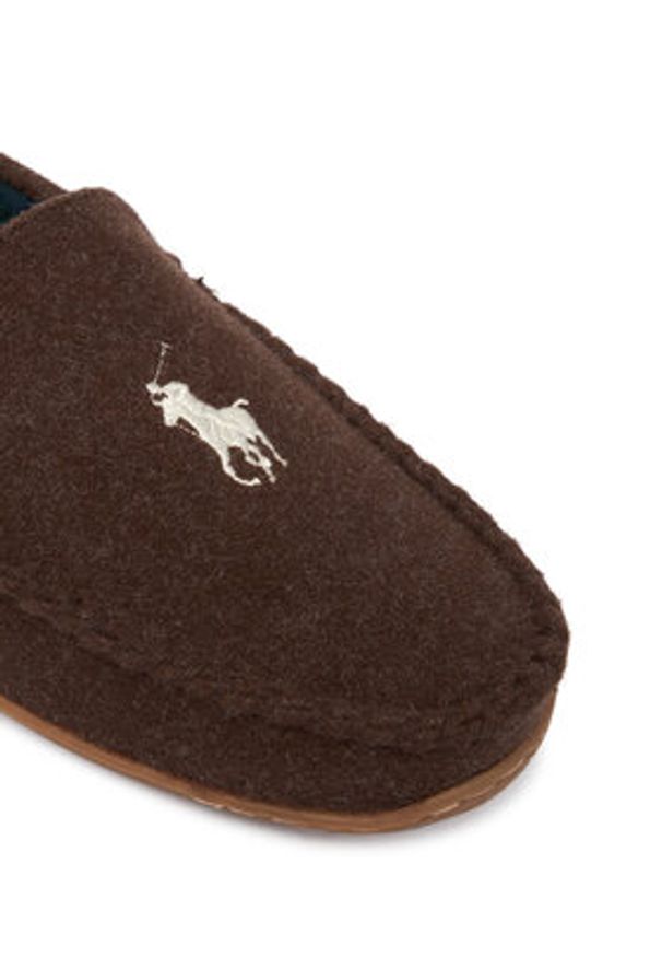 Polo Ralph Lauren Mokasyny Brennan Wool Dress 843981601003 Brązowy. Kolor: brązowy. Materiał: wełna