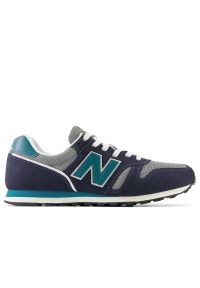 Buty New Balance ML373OE2 - granatowe. Okazja: na co dzień. Kolor: niebieski. Materiał: materiał, zamsz, syntetyk, guma. Szerokość cholewki: normalna. Wzór: aplikacja. Model: New Balance 373