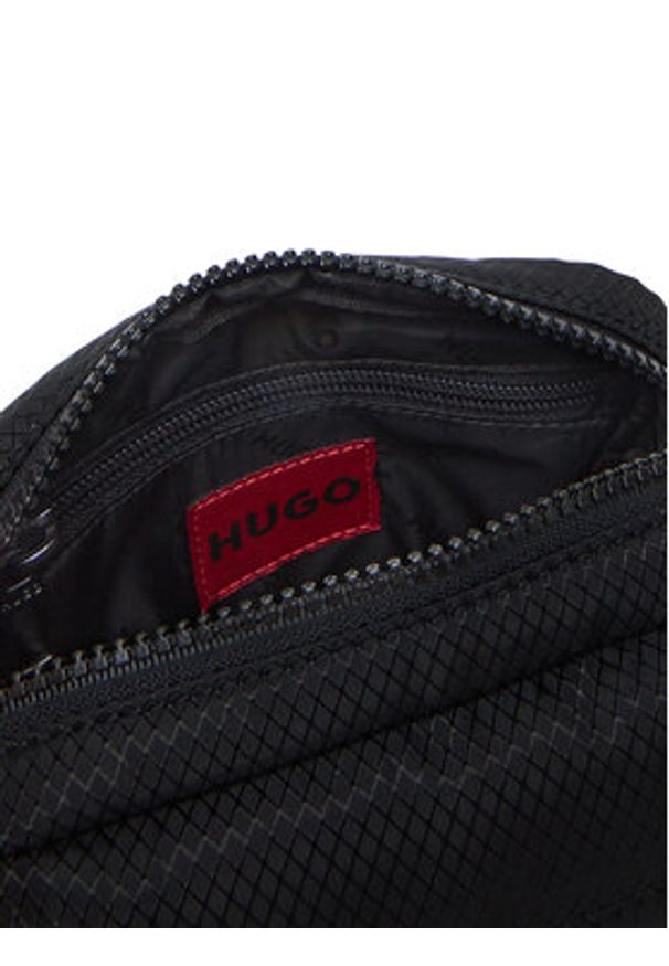 Hugo - HUGO Saszetka 50541918 Czarny. Kolor: czarny. Materiał: materiał