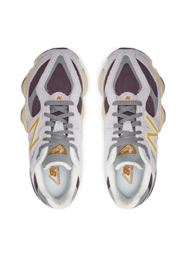 New Balance Sneakersy U9060SRA Fioletowy. Kolor: fioletowy. Materiał: zamsz, skóra