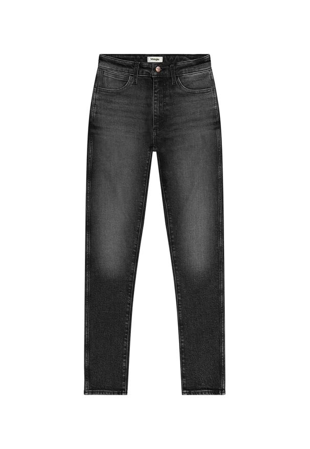 Wrangler - DAMSKIE SPODNIE WRANGLER SIENNA BLACK WASH 112371164