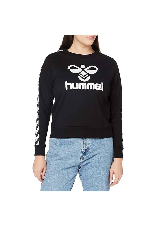 Bluza sportowa damska Hummel Classic Taped. Kolor: czarny. Sport: fitness