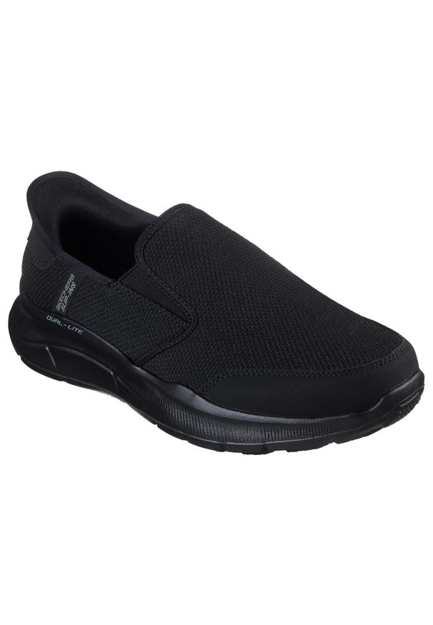skechers - Buty do chodzenia męskie Skechers Equalizer 5.0. Zapięcie: bez zapięcia. Kolor: czarny. Materiał: syntetyk, tkanina, materiał. Szerokość cholewki: normalna. Sport: turystyka piesza