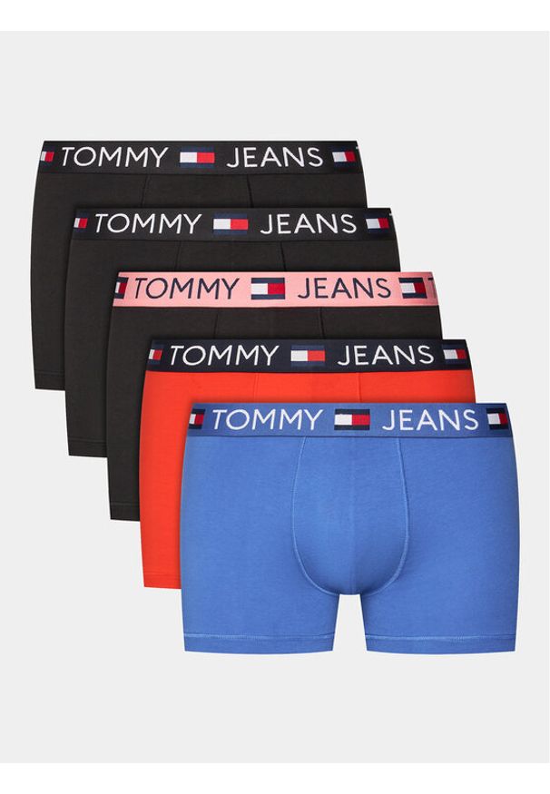 Tommy Jeans Komplet 5 par bokserek UM0UM03254 Kolorowy. Materiał: bawełna. Wzór: kolorowy