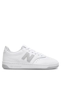 New Balance Sneakersy BB80GRY Biały. Kolor: biały. Materiał: skóra #1