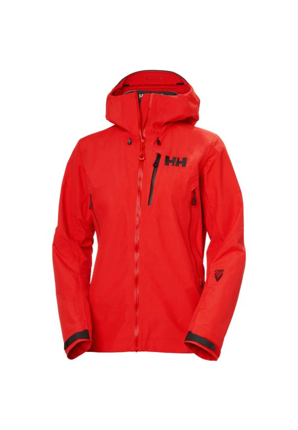 Damska kurtka turystyczna Helly Hansen Odin 9 Worlds 3.0. Kolor: czerwony