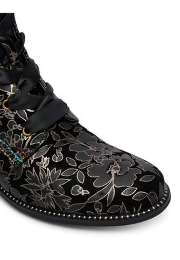 Laura Vita Botki Emcmao 26 Czarny. Kolor: czarny. Materiał: skóra