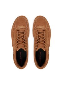 Hugo - HUGO Sneakersy Keeston 50563547 Brązowy. Kolor: brązowy. Materiał: skóra, zamsz #2
