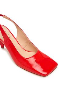 AGL Czółenka Celia Sling B D279003PCPLUME0377 Pomarańczowy. Kolor: pomarańczowy. Materiał: skóra, lakier #3