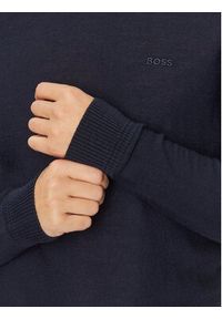 BOSS - Boss Sweter Avac_C 50501762 Granatowy Regular Fit. Kolor: niebieski. Materiał: syntetyk