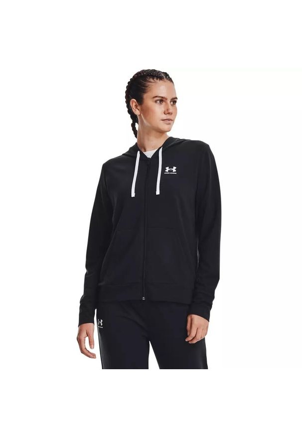 Bluza damska Under Armour Rival Terry FZ Hoodie. Kolor: czarny