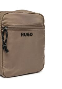 Hugo - HUGO Saszetka Everett 50563508 Brązowy jasny. Kolor: brązowy. Materiał: materiał #6