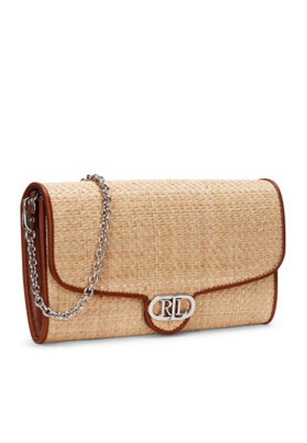 Lauren Ralph Lauren - LAUREN RALPH LAUREN Torebka 432966881001 Brązowy. Kolor: brązowy