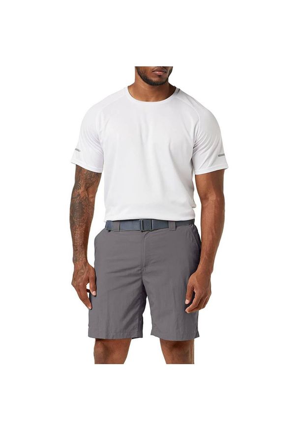 columbia - Spodenki trekkingowe męskie Columbia Silver Ridge II Short. Kolor: szary. Materiał: nylon