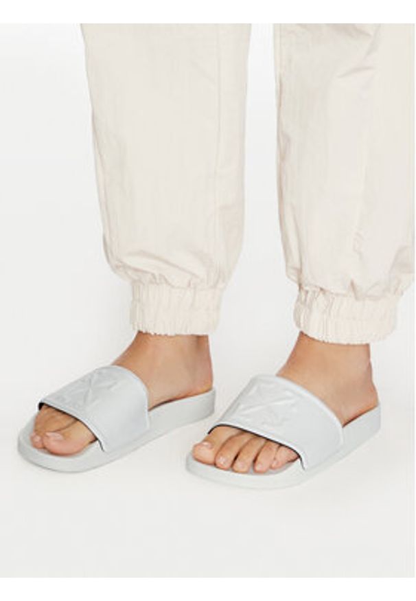 OFF-WHITE - Off-White Klapki OWIC006S22MAT0010100 Biały. Kolor: biały
