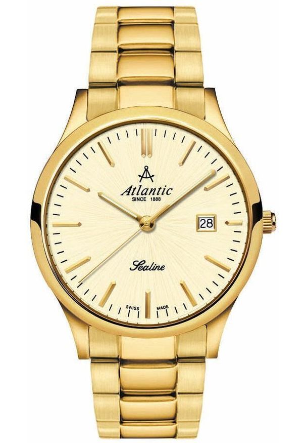 Zegarek Atlantic Męski Sealine 62346.45.31 Szafirowe szkło. Kolor: niebieski