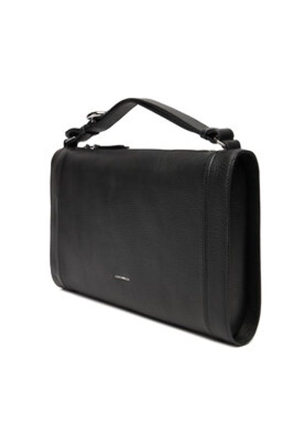 Coccinelle Torebka TL5 Coccinelleelinor E1 TL5 12 02 01 Czarny. Kolor: czarny. Materiał: skórzane