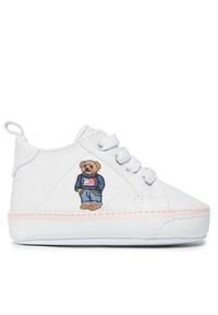 Sneakersy Polo Ralph Lauren. Kolor: biały