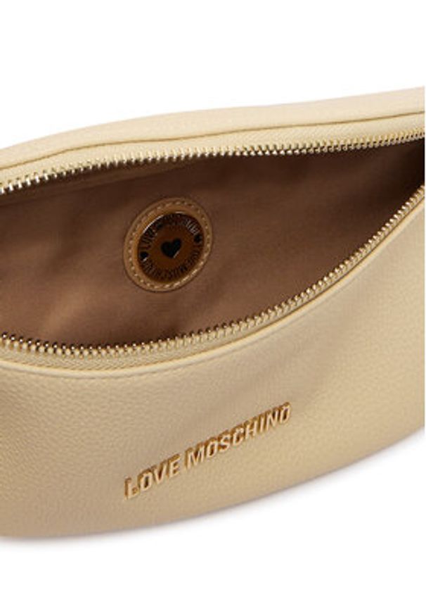 Love Moschino - LOVE MOSCHINO Nerka JC4010PP1OLB0129 Beżowy. Kolor: beżowy. Materiał: skóra