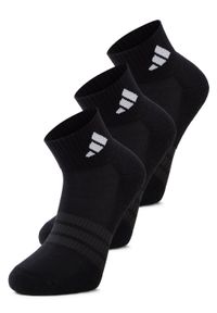 adidas Performance Męskie skarpety za kostkę w 3-paku Mężczyźni Bawełna czarny, L. Kolor: czarny. Materiał: bawełna #1