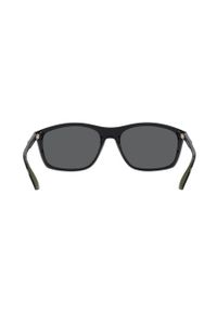 Emporio Armani okulary przeciwsłoneczne 0EA4179.50176R męskie kolor czarny. Kształt: prostokątne. Kolor: czarny #4