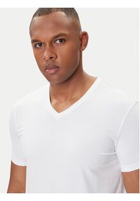 Hugo Komplet 2 t-shirtów V 50325417 Biały Slim Fit. Kolor: biały. Materiał: bawełna #7