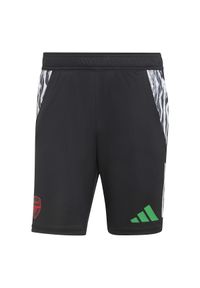 Adidas - Szorty treningowe Arsenal Tiro 2024/25. Kolor: czarny. Sport: piłka nożna