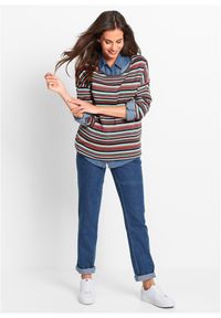 bonprix - Dżinsy o kroju straight, mid waist, (2 pary). Kolor: niebieski. Długość: długie #3