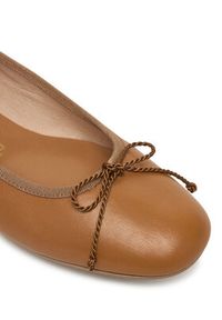 Hispanitas Baleriny HV263465 Brązowy. Kolor: brązowy. Materiał: skóra #5