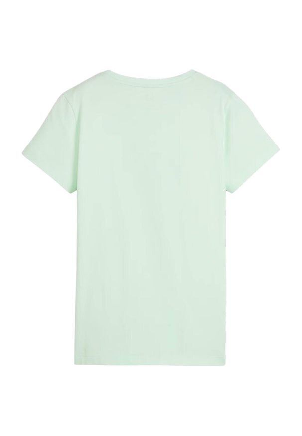 Puma - T-shirt Damski ESS+ Summer Daze. Kolor: zielony