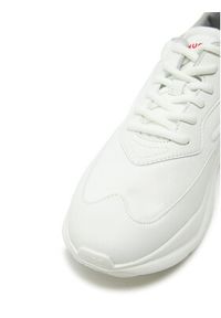 Hugo - HUGO Sneakersy Leon 50536960 Biały. Kolor: biały. Materiał: skóra #4