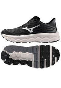 Buty do chodzenia męskie Mizuno Wave Horizon 8. Zapięcie: sznurówki. Kolor: biały, wielokolorowy, czarny. Materiał: materiał, syntetyk, tkanina. Szerokość cholewki: normalna. Model: Mizuno Wave. Sport: turystyka piesza
