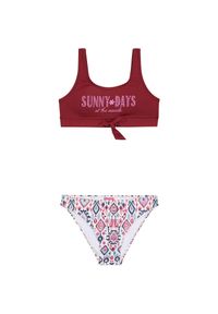 Dziewczęcy dwuczęściowy kostium kąpielowy Protest Prtnaomo. Kolor: czarny, różowy, wielokolorowy #1