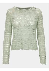 JDY Sweter Sun Lay 15287384 Zielony Regular Fit. Kolor: zielony. Materiał: syntetyk #7