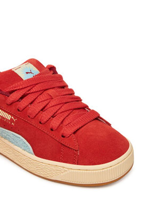 Puma Sneakersy Suede XL 402246 01 Czerwony. Kolor: czerwony. Materiał: skóra, zamsz. Model: Puma Suede