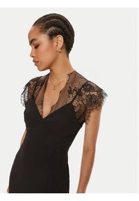 Imperial Sukienka koktajlowa A9990001R Czarny Slim Fit. Kolor: czarny. Materiał: syntetyk. Styl: wizytowy