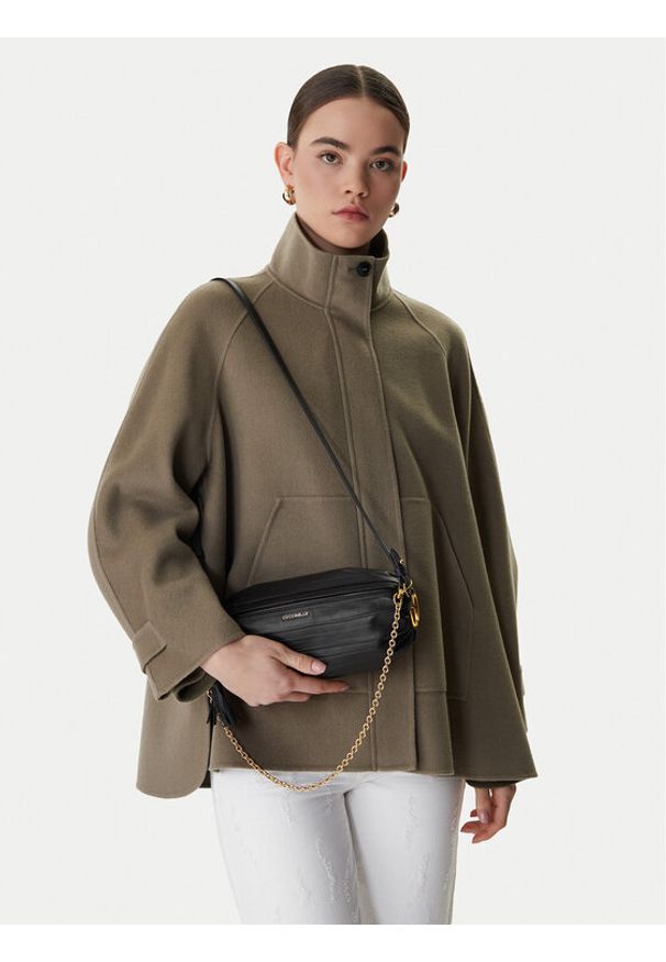 Coccinelle Torebka U4Q Coccinelle Roll Plisse E1 U4Q 15 02 01 Czarny. Kolor: czarny. Materiał: skórzane