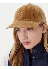 Polo Ralph Lauren Czapka z daszkiem 211A90413003 Brązowy. Kolor: brązowy. Materiał: materiał, bawełna #3