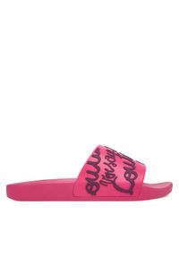 Versace Jeans Couture Klapki 79VA3SQ1 Różowy. Kolor: różowy