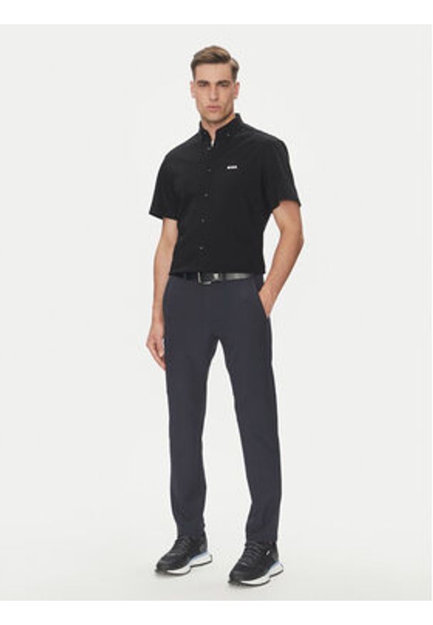 BOSS Koszula B_MOTION_S 50533149 Czarny Regular Fit. Kolor: czarny. Materiał: bawełna