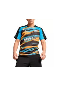 Puma - Maillot Faster OM 2024/25. Kolor: wielokolorowy, pomarańczowy. Sport: piłka nożna #1