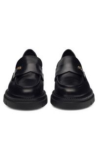 Gino Rossi Loafersy GRACE-I23-26372PE Czarny. Kolor: czarny. Materiał: skóra #8