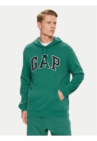 GAP - Gap Bluza 868460-00 Zielony Regular Fit. Kolor: zielony. Materiał: bawełna