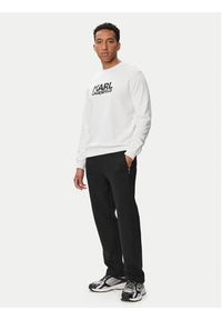 Karl Lagerfeld - KARL LAGERFELD Spodnie dresowe 705007 563902 Czarny Regular Fit. Kolor: czarny. Materiał: syntetyk #5